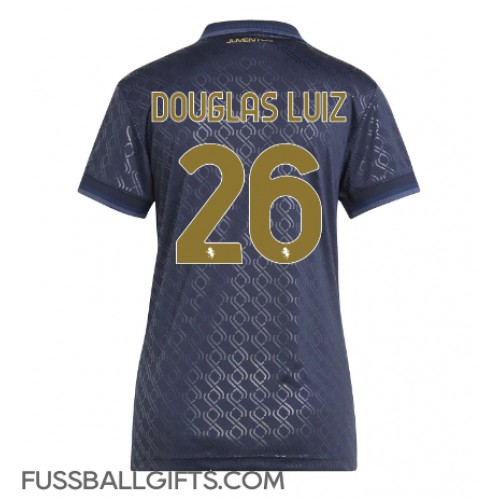 Juventus Douglas Luiz #26 Fußballbekleidung 3rd trikot Damen 2024-25 Kurzarm